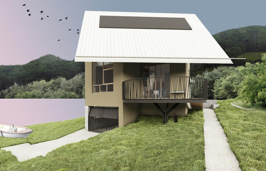 Malý dům v Brné, návrh